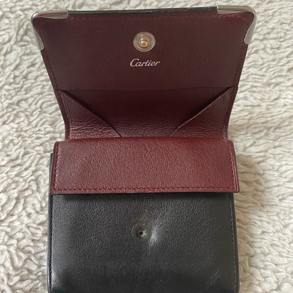 Authentic Mini Cartier Leather COINSPURSE - Picture 14 of 16